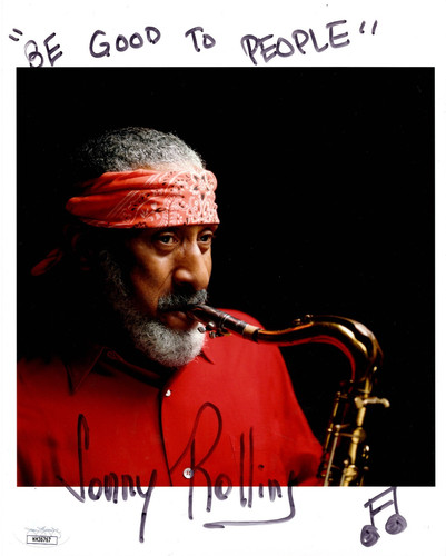 Sonny rollins signed - rollins,